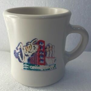 Vintage camel cigarettes Joe’s diner plastic majestic coffee mug teacup USA